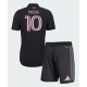 Inter Miami Lionel Messi #10 Bortedraktsett Barn 2026-27 Kortermet (+ Korte bukser) Inter Miami Lionel Messi #10 Bortedraktsett Barn 2026-27 Kortermet (+ Korte bukser)